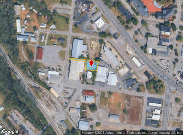  310 W Castle St, Murfreesboro, TN Parcel Map