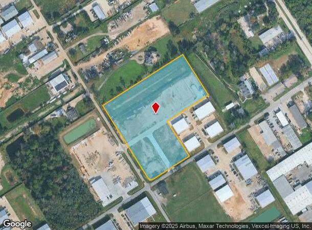  6344 Theall Rd, Houston, TX Parcel Map