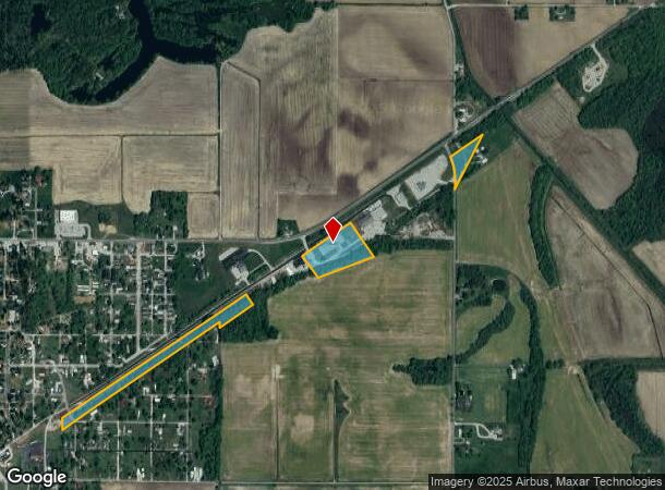 7372 Russell Dr, Bicknell, IN Parcel Map