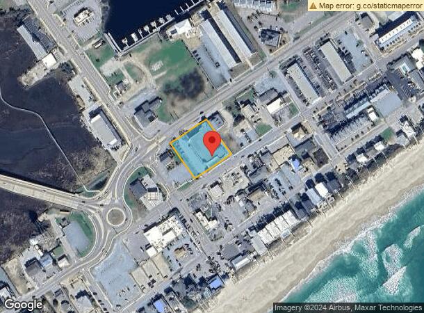  106 N New River Dr, Surf City, NC Parcel Map