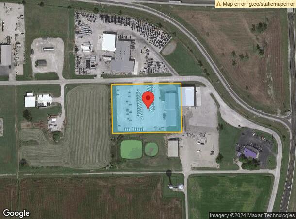  3580 George St, Highland, IL Parcel Map