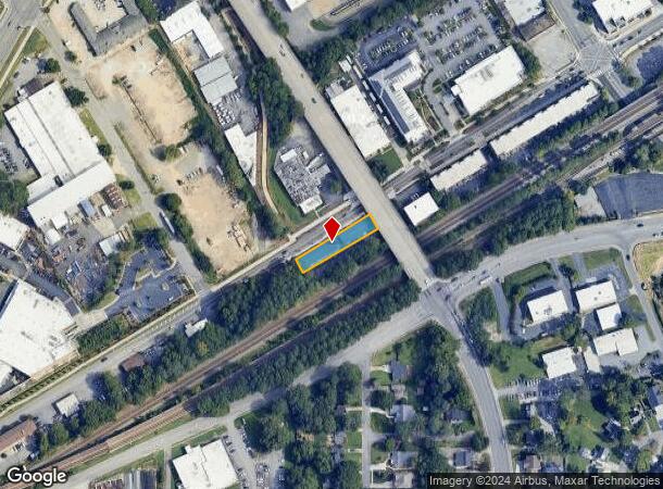  5077 Peachtree Rd, Atlanta, GA Parcel Map