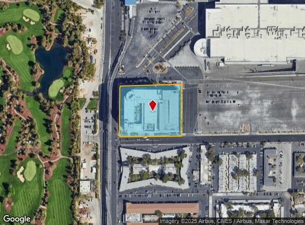  3400 Paradise Rd, Las Vegas, NV Parcel Map