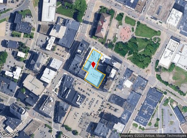 18 Franklin St, Worcester, MA Parcel Map