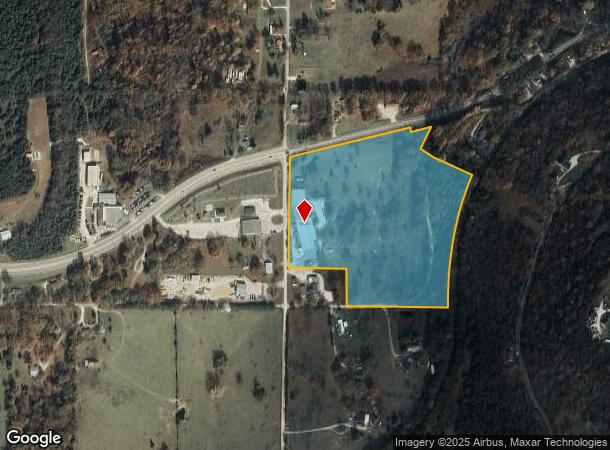 14640 S Wimpy Jones Rd, Garfield, AR Parcel Map