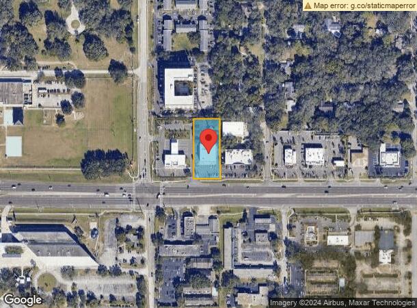  5004 E Fowler Ave, Tampa, FL Parcel Map