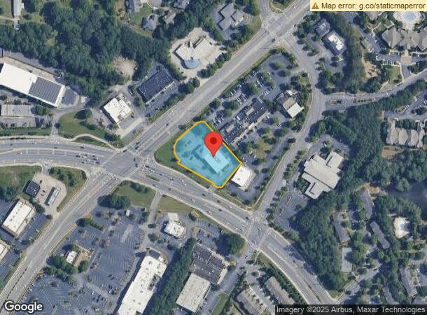  11625 Jones Bridge Rd, Alpharetta, GA Parcel Map