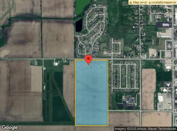  22111 Airport Rd, Harvard, IL Parcel Map