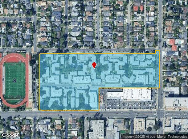  13401 Riverside Dr, Sherman Oaks, CA Parcel Map