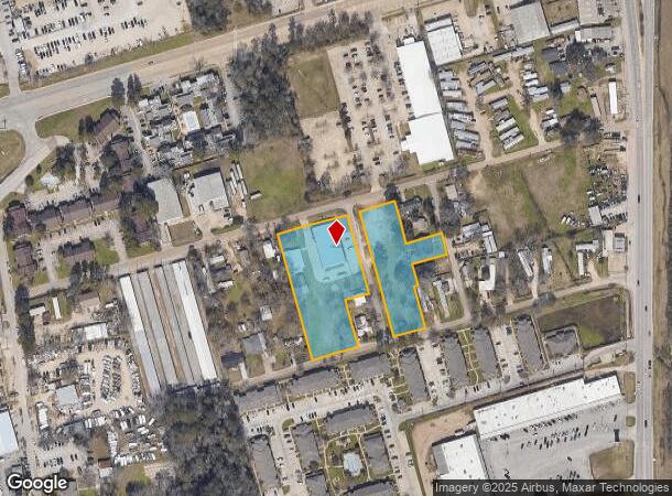  303 Post Oak Dr, Conroe, TX Parcel Map