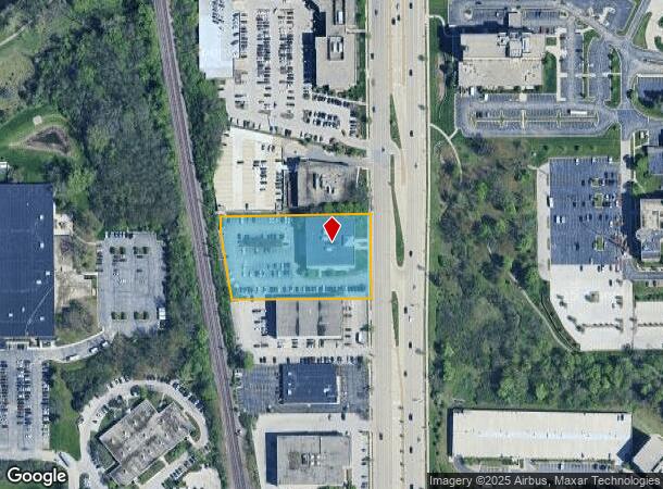  1033 N Mayfair Rd, Milwaukee, WI Parcel Map