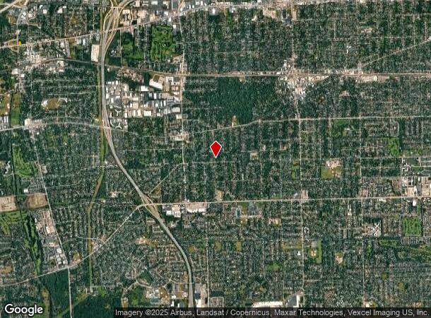  5817 Sherman Ave, Downers Grove, IL Parcel Map