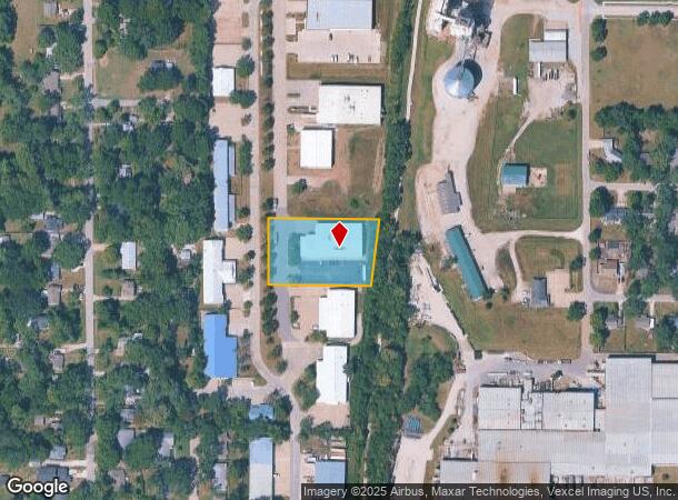 2110 Delaware St, Lawrence, KS Parcel Map
