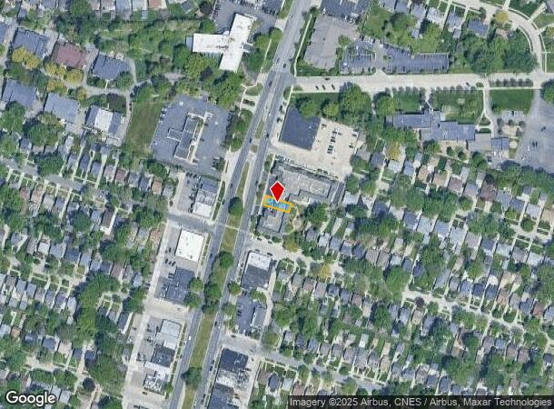  21260 Mack Ave, Grosse Pointe Woods, MI Parcel Map