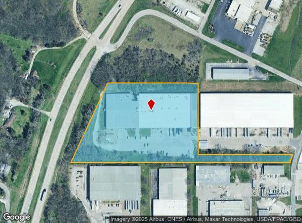  1924 Comenitz Dr, Davenport, IA Parcel Map