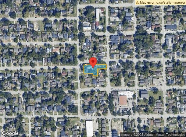  5020 Robertson St, Houston, TX Parcel Map