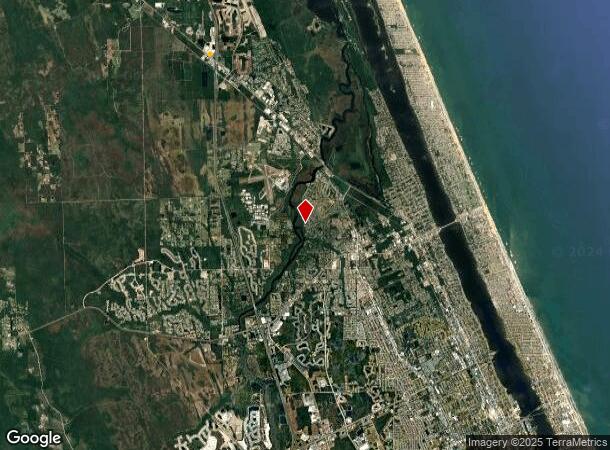  1641 N Us Highway 1, Ormond Beach, FL Parcel Map