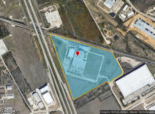  100 S Mitchell Rd, Mansfield, TX Parcel Map