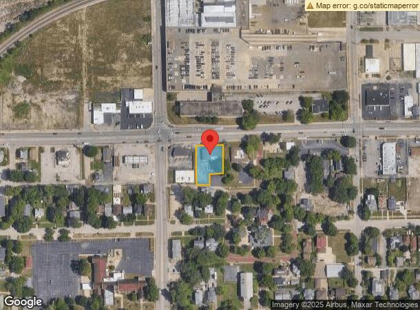  535 W Eldorado St, Decatur, IL Parcel Map