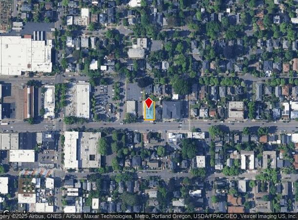 2927 E Burnside St, Portland, OR Parcel Map
