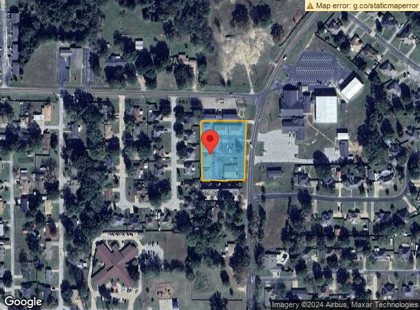  809 N Broad St, Chandler, TX Parcel Map