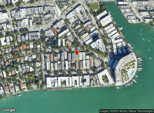  960 Biarritz Dr, Miami Beach, FL Parcel Map