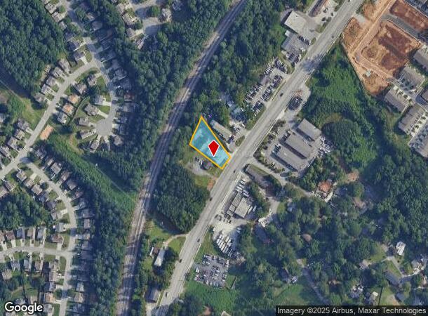  3445 Buford Hwy, Duluth, GA Parcel Map