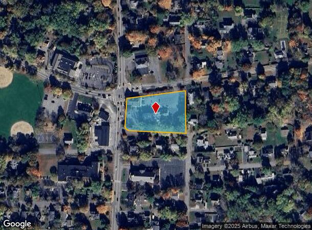 15 E Plain St, Wayland, MA Parcel Map
