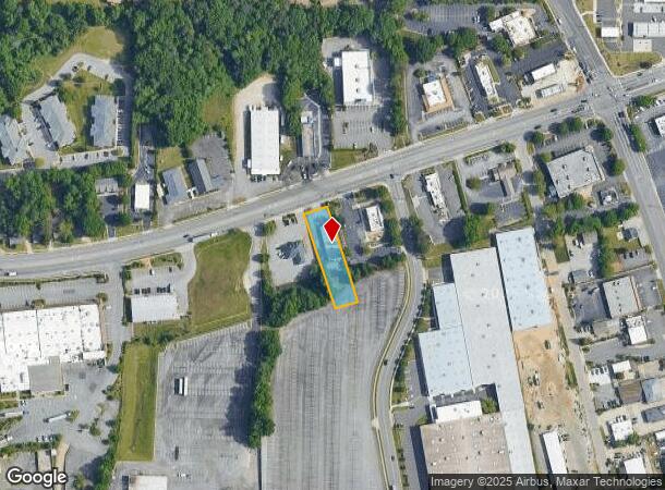 4813 W Market St, Greensboro, NC Parcel Map