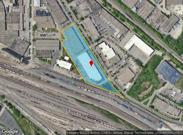 2500 Elm St Se, Minneapolis, MN Parcel Map