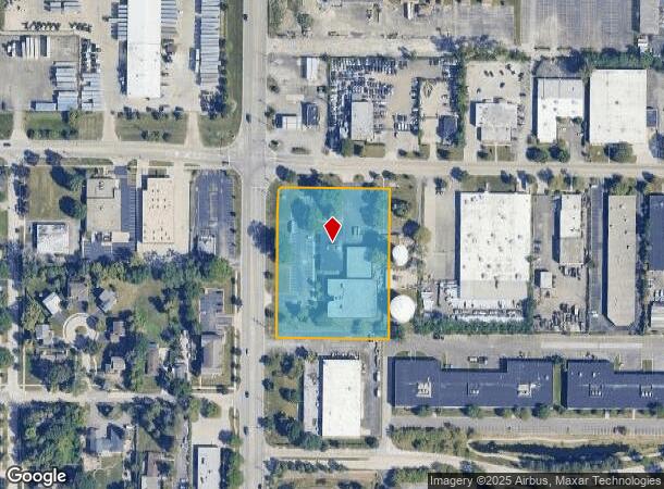 1400 Hicks Rd, Rolling Meadows, IL Parcel Map