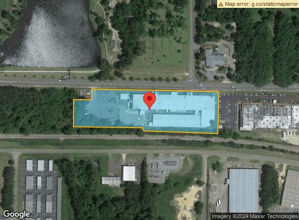  1100 Smith Ave, Thomasville, GA Parcel Map