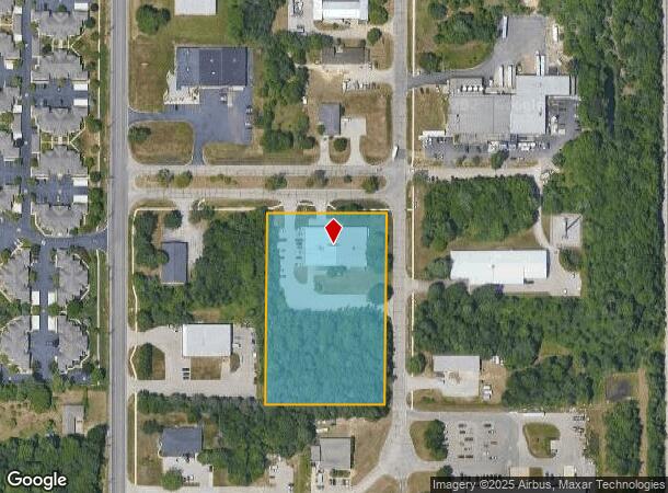  1081 S Gateway Blvd, Norton Shores, MI Parcel Map
