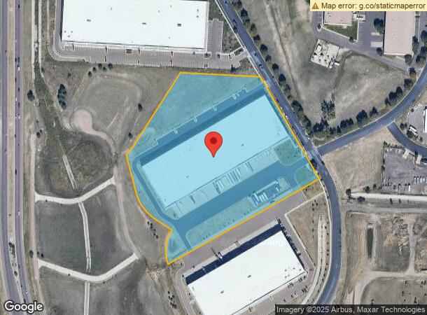  2570 Zeppelin Rd, Colorado Springs, CO Parcel Map