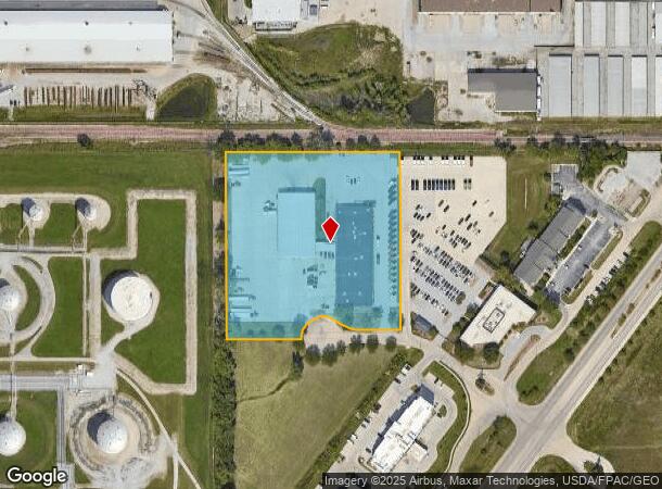 300 Owen Parkway Cir, Carter Lake, IA Parcel Map