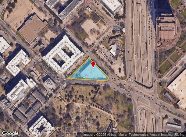 2727 E Lemmon Ave, Dallas, TX Parcel Map