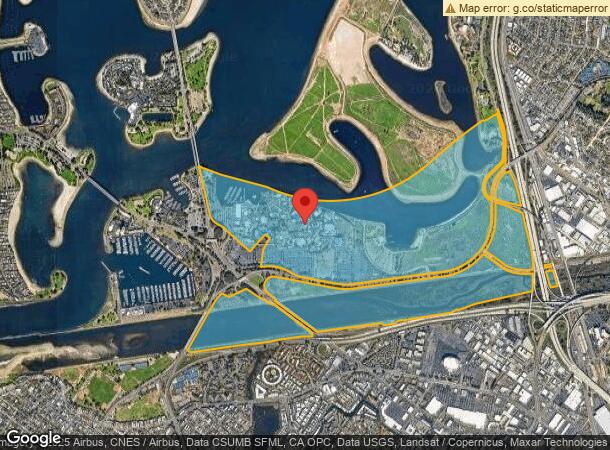  500 Sea World Dr, San Diego, CA Parcel Map