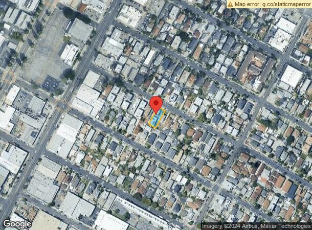  212 E 29Th St, Los Angeles, CA Parcel Map