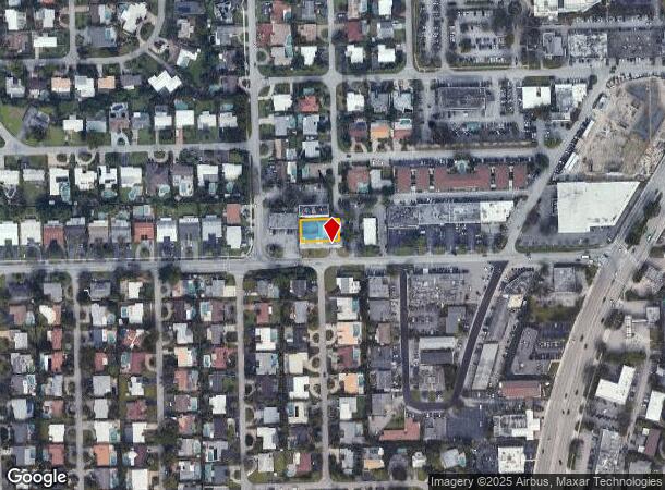  1825 Ne 45Th St, Fort Lauderdale, FL Parcel Map