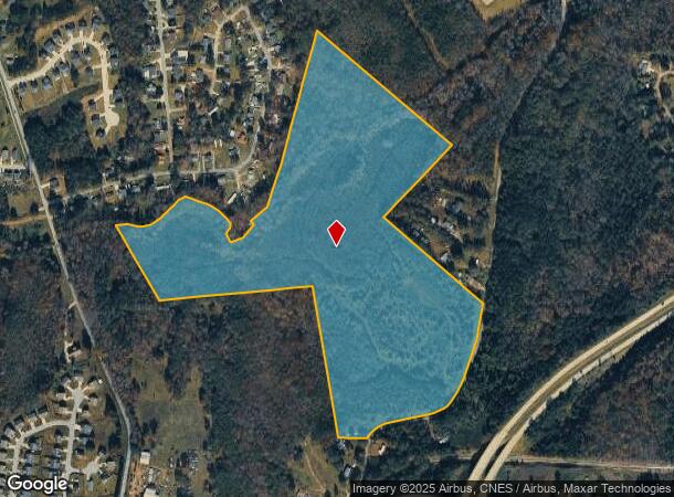  647 Blackwell Rd, Greer, SC Parcel Map