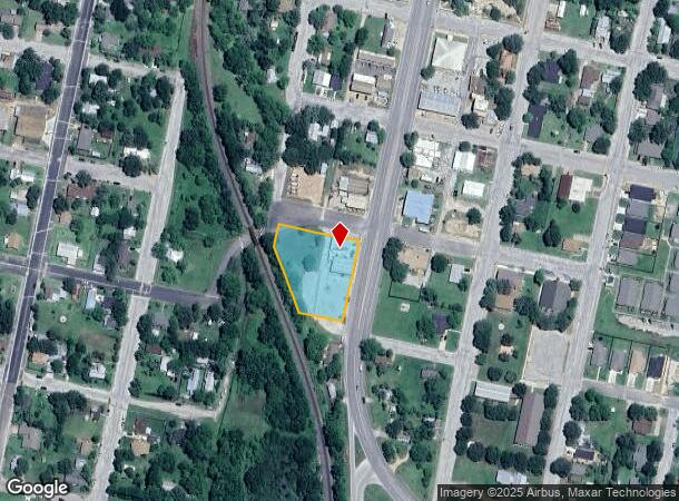  507 S Main St, Giddings, TX Parcel Map