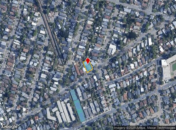 1327 Hopkins St, Berkeley, CA Parcel Map