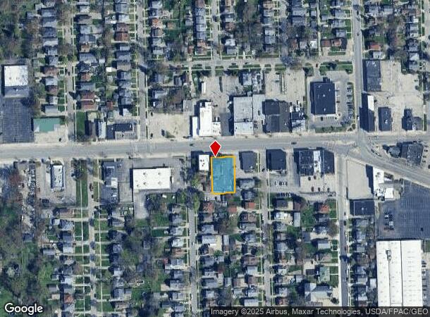 1119 W Sylvania Ave, Toledo, OH Parcel Map