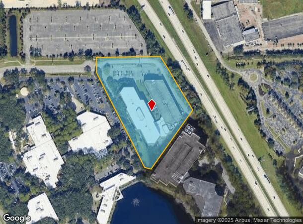  8800 Baymeadows Way W, Jacksonville, FL Parcel Map