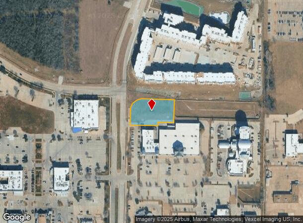  3801 S Center St, Arlington, TX Parcel Map
