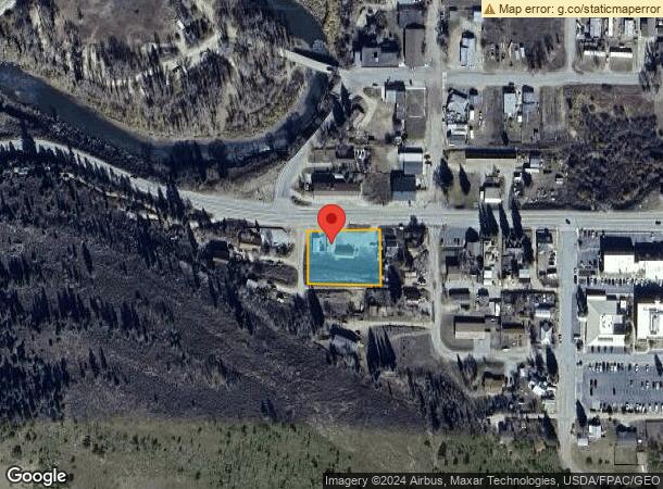  512 E Byers Ave, Hot Sulphur Springs, CO Parcel Map