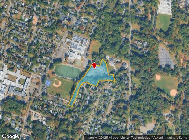 189 Forest Ave, Paramus, NJ Parcel Map
