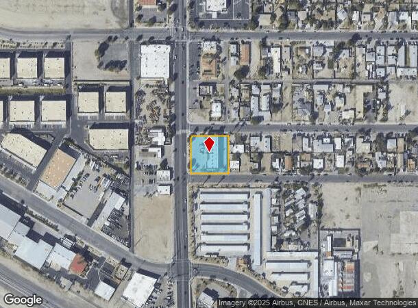  44680 Jackson St, Indio, CA Parcel Map