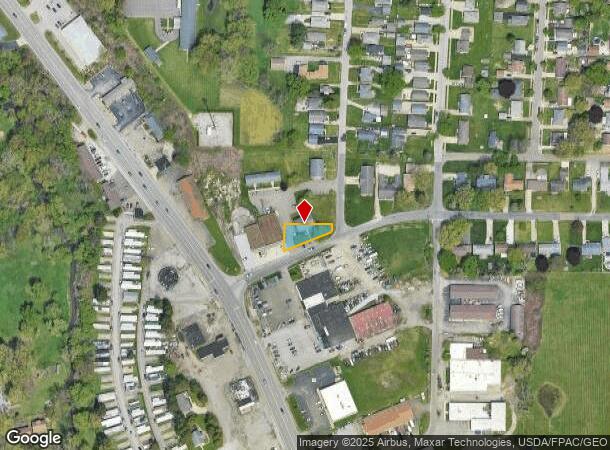  2571 Rhoadesdale Ave, Akron, OH Parcel Map