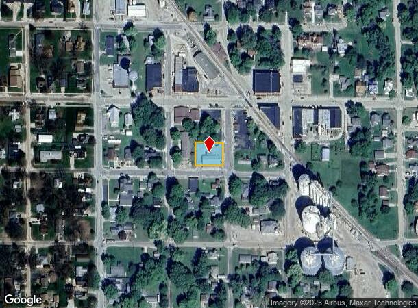  119 S Washington St, Bethany, IL Parcel Map